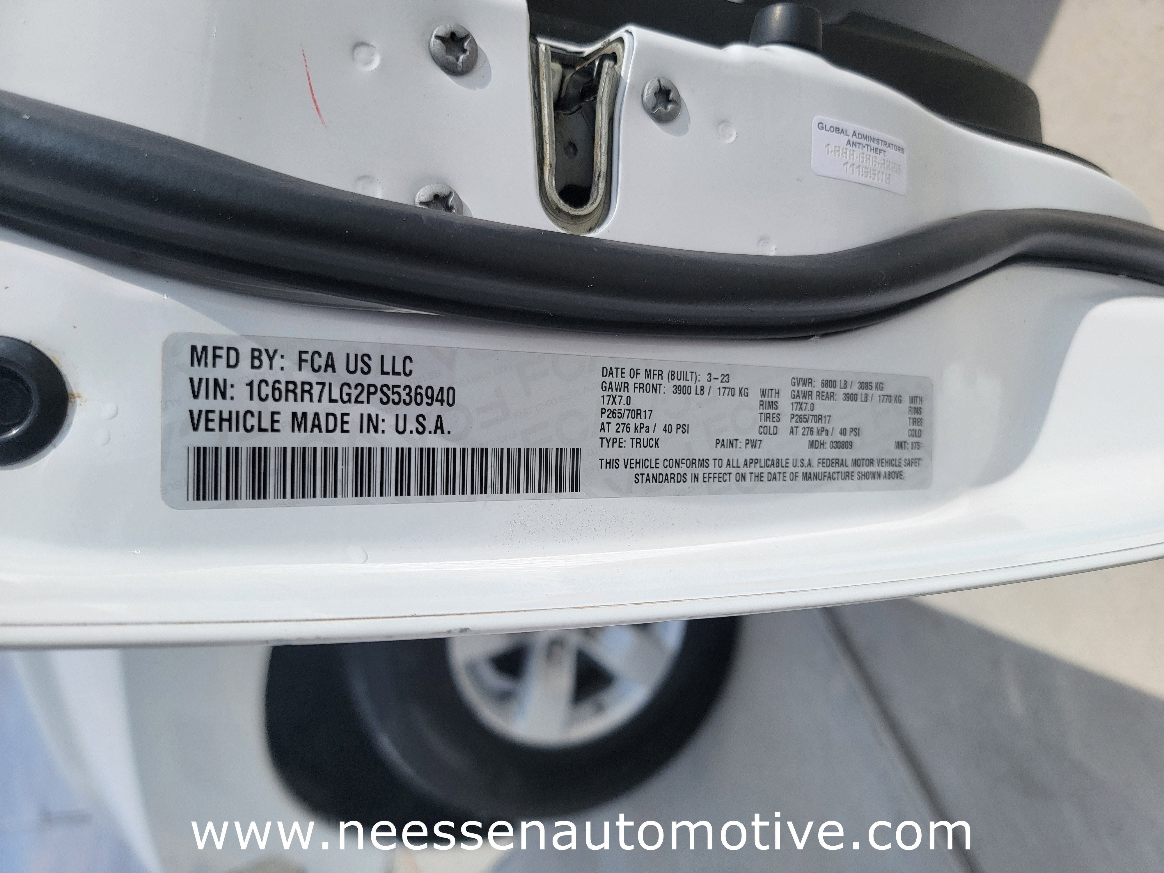 2023 RAM 1500 Classic SLT