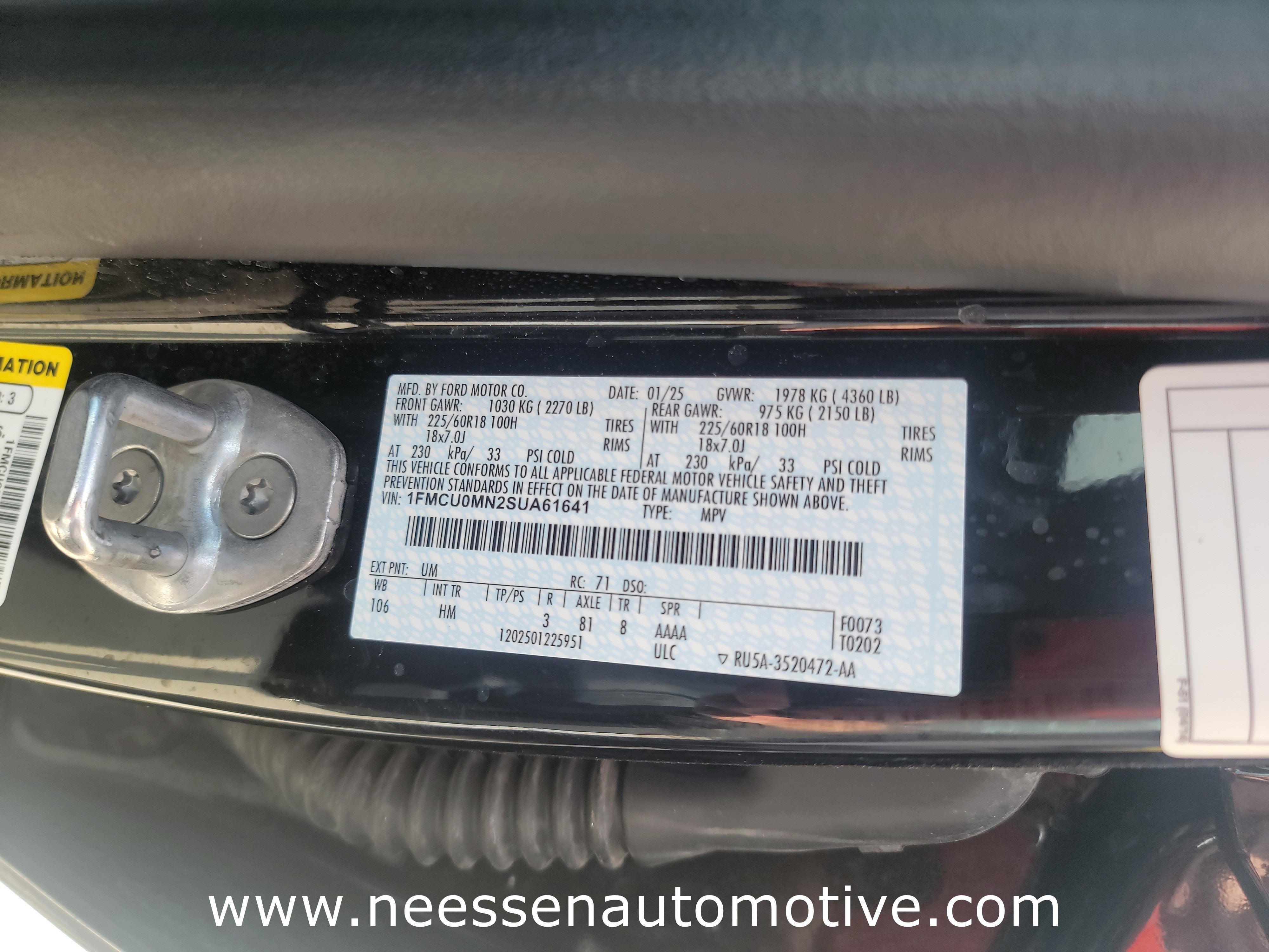 2025 Ford Escape ST-Line