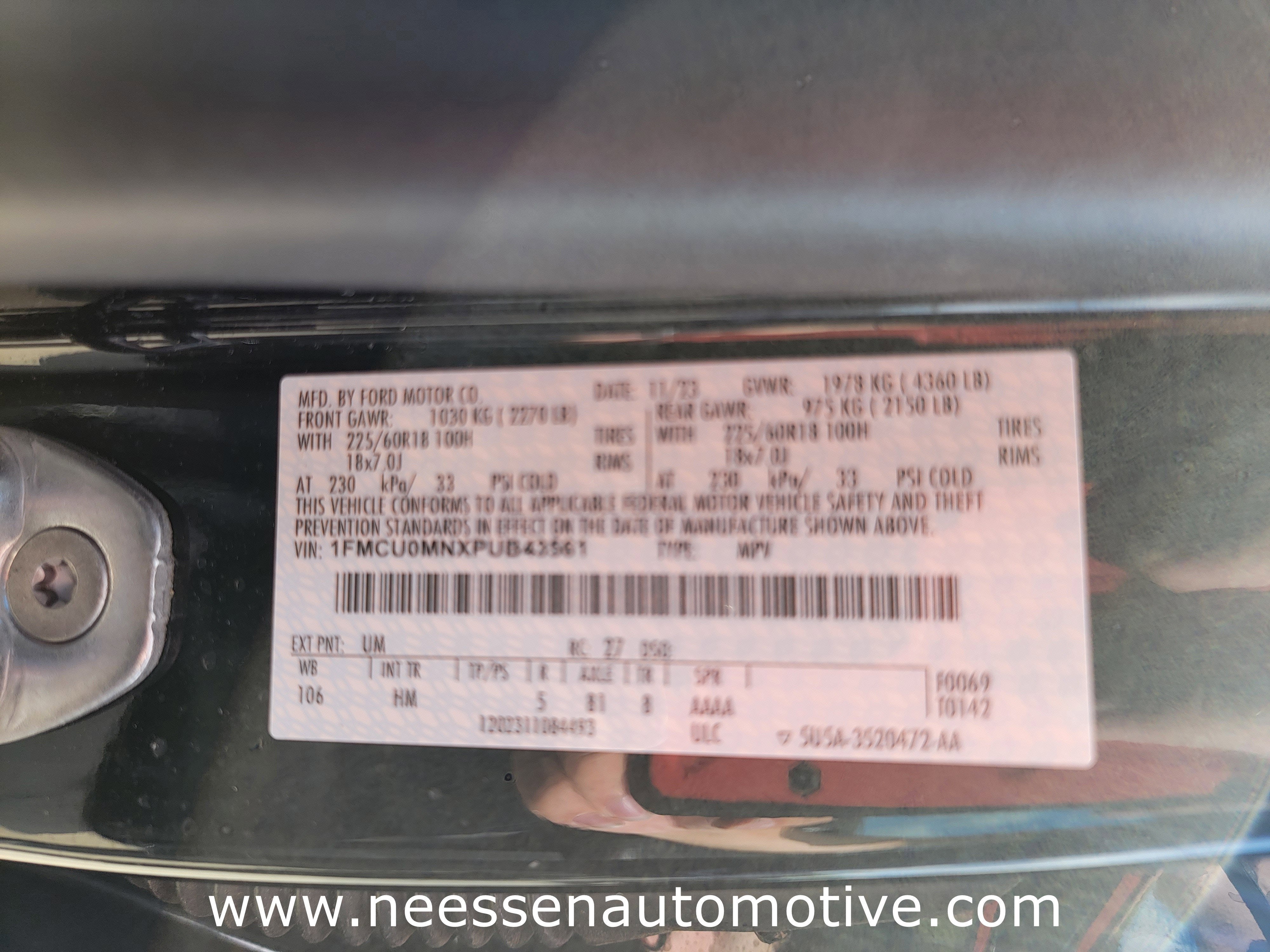 2023 Ford Escape ST-Line