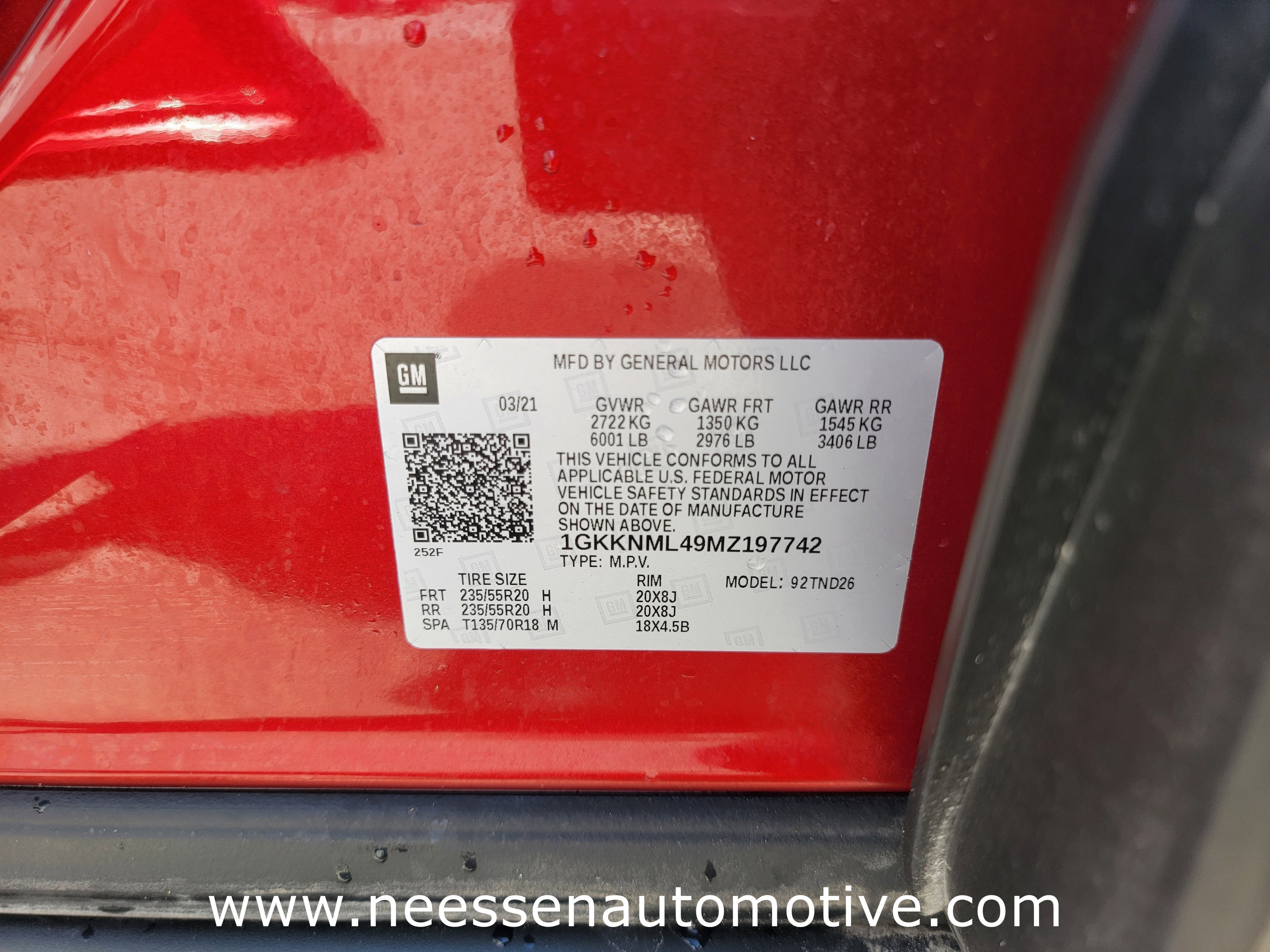 2021 GMC Acadia Base