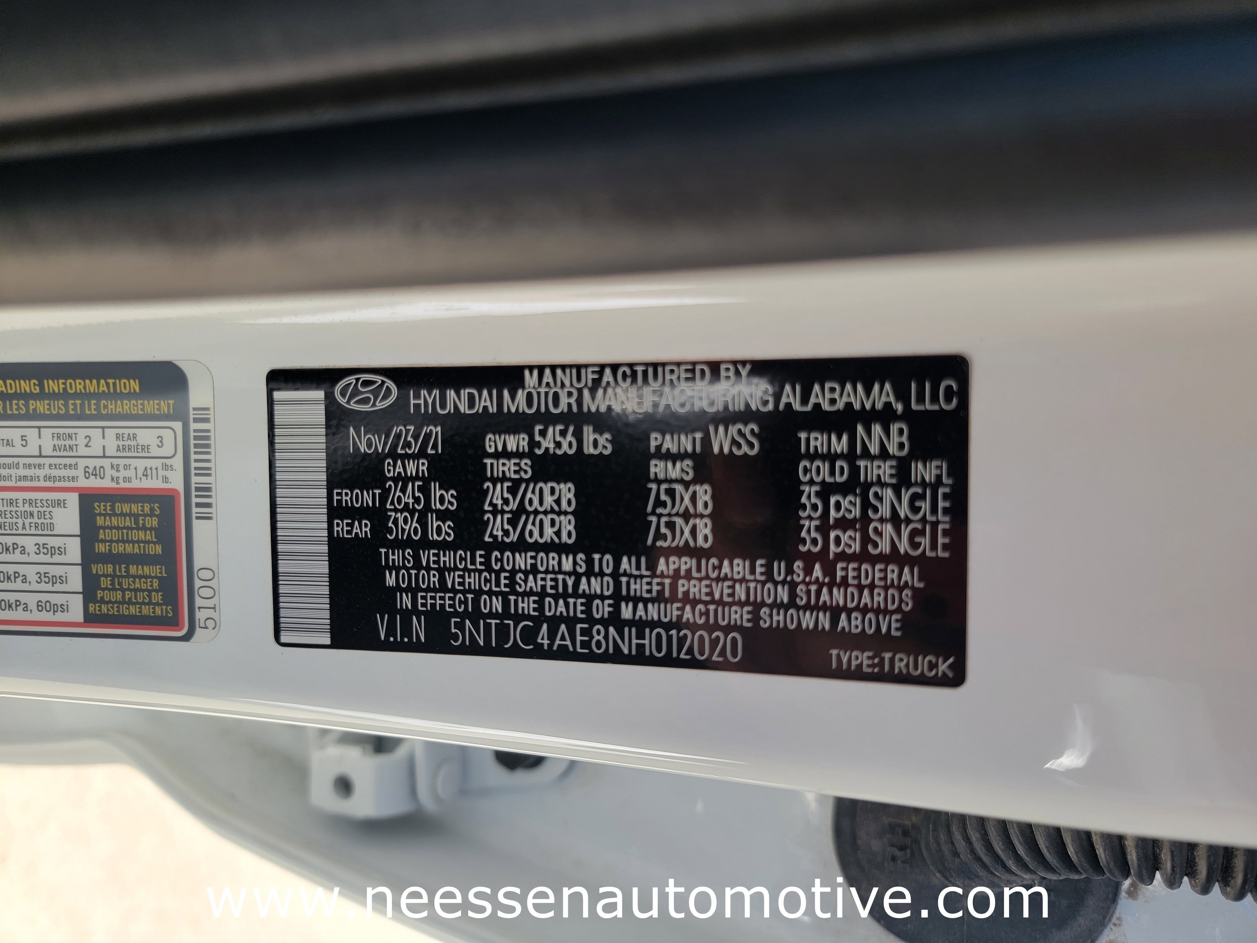 2022 Hyundai Santa Cruz SEL