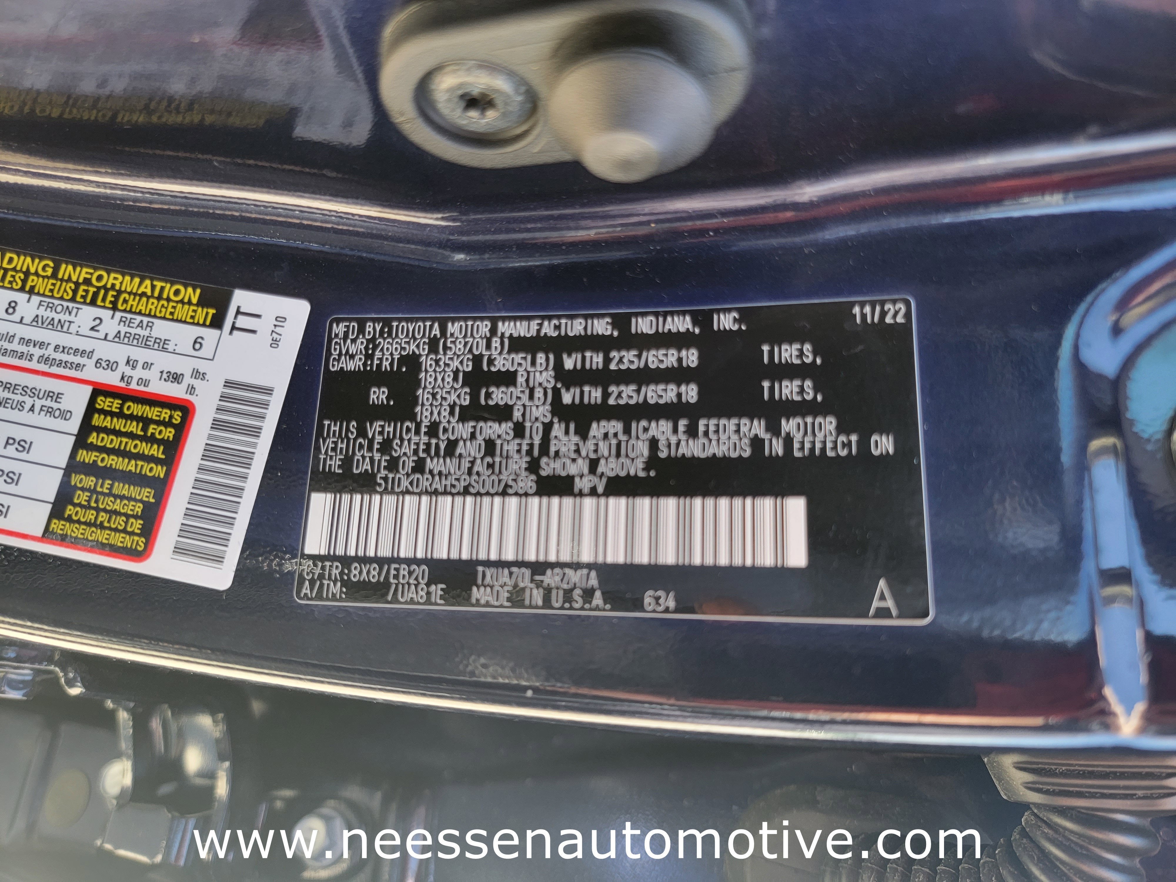 2023 Toyota Highlander L