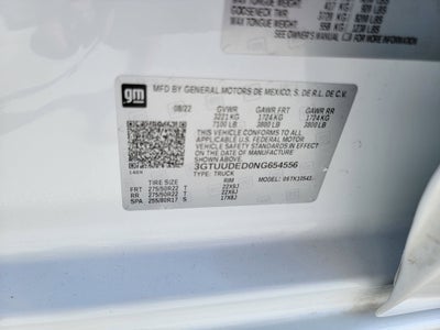 2022 GMC Sierra 1500 SLT