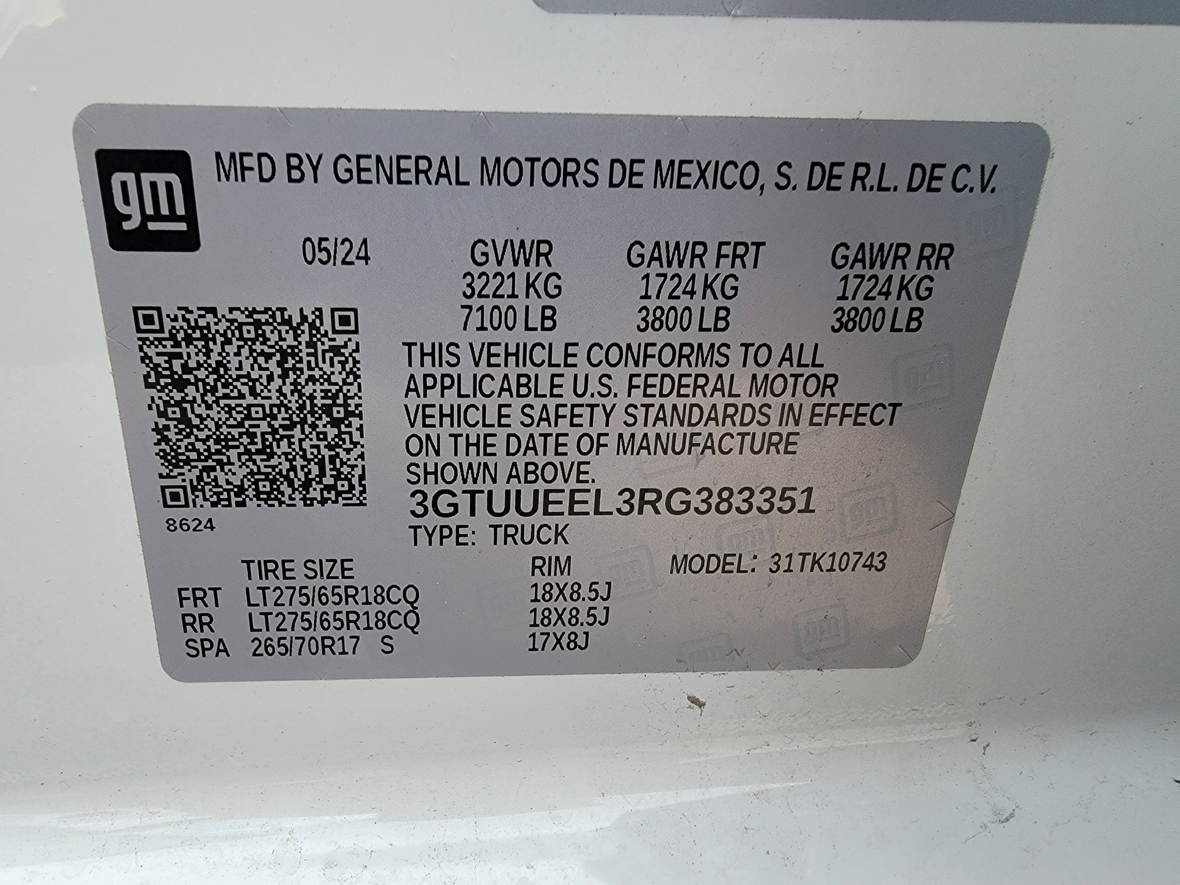 2024 GMC Sierra 1500 AT4