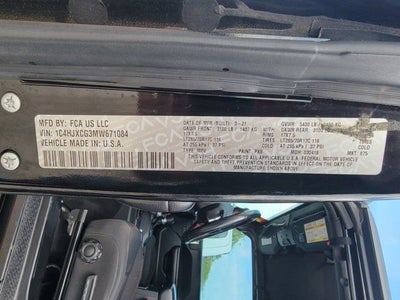 2021 Jeep Wrangler Rubicon