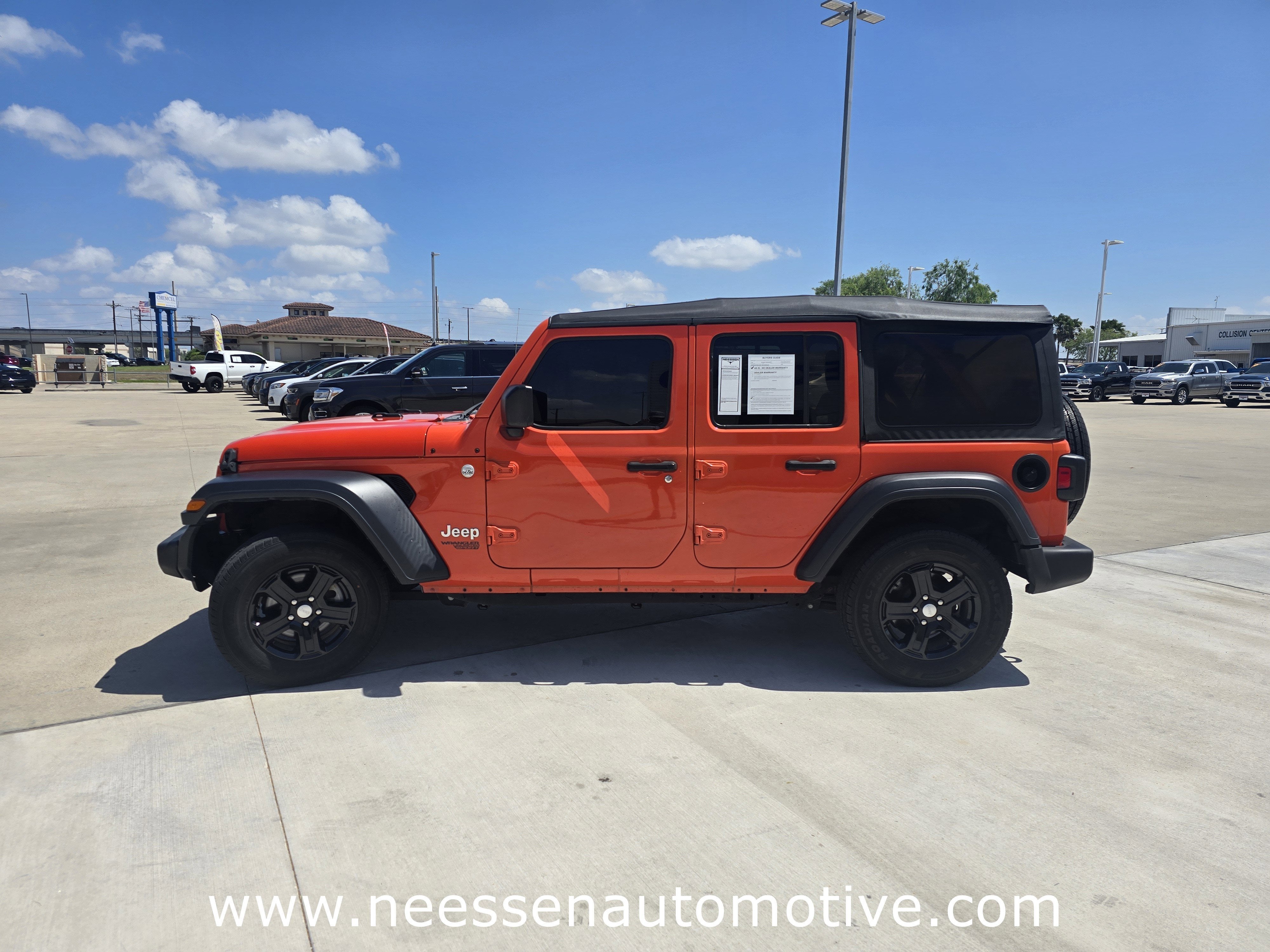 2020 Jeep Wrangler Unlimited Sport S