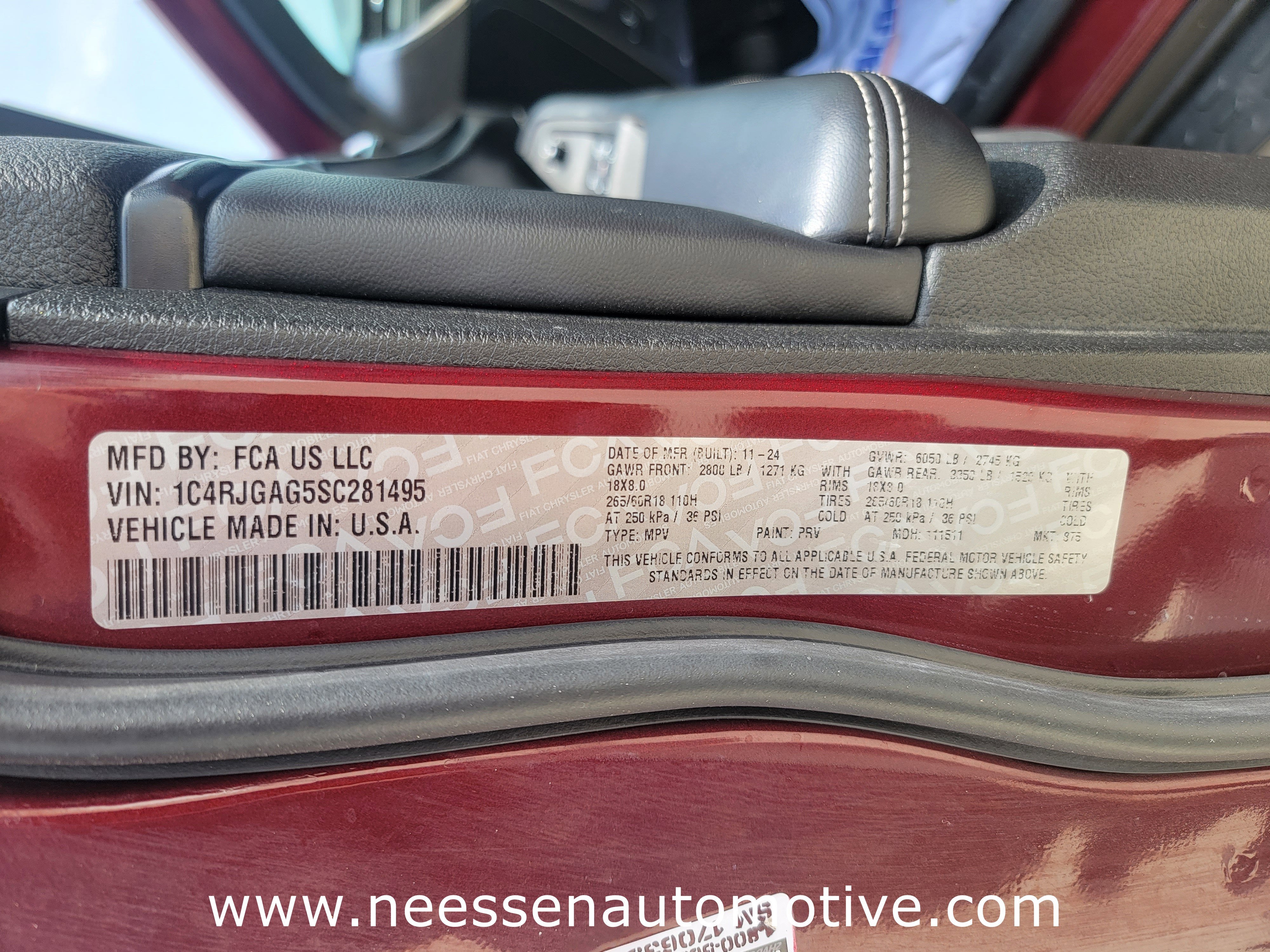 2025 Jeep Grand Cherokee Laredo X