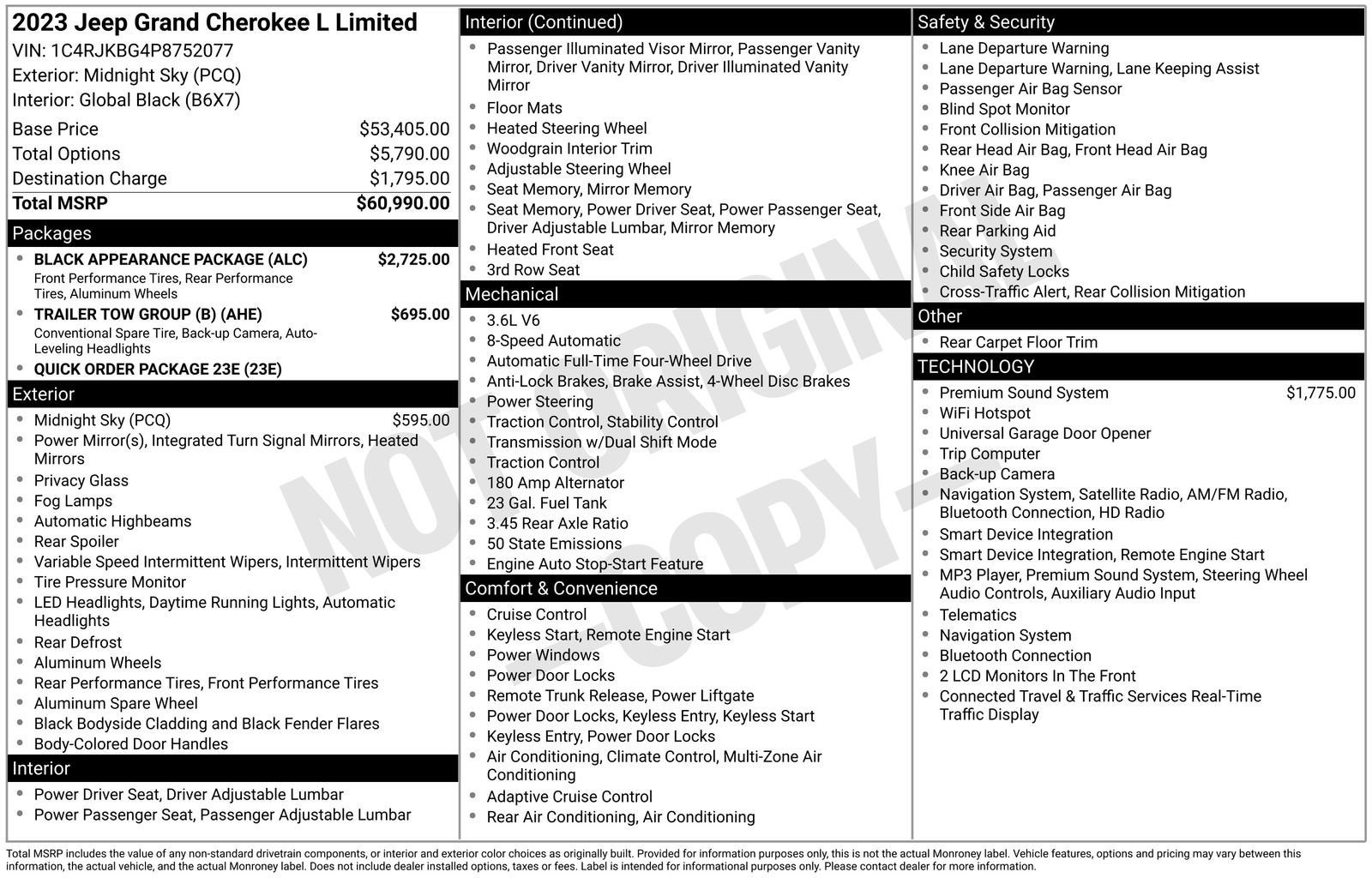 2023 Jeep Grand Cherokee L Limited