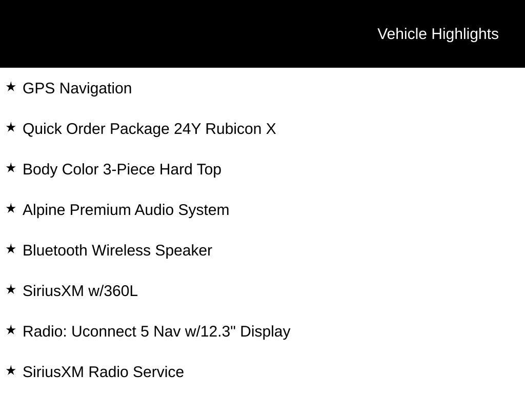2025 Jeep Gladiator Rubicon X