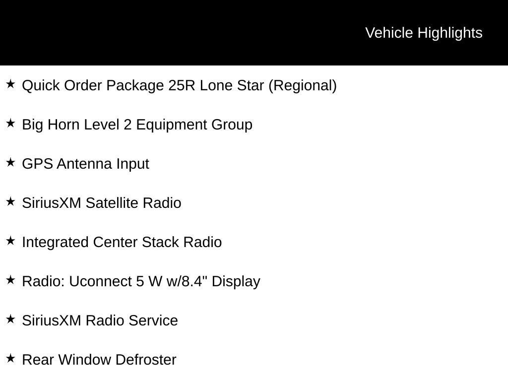 2022 RAM 1500 Lone Star