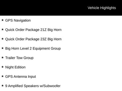 2025 RAM 1500 Big Horn