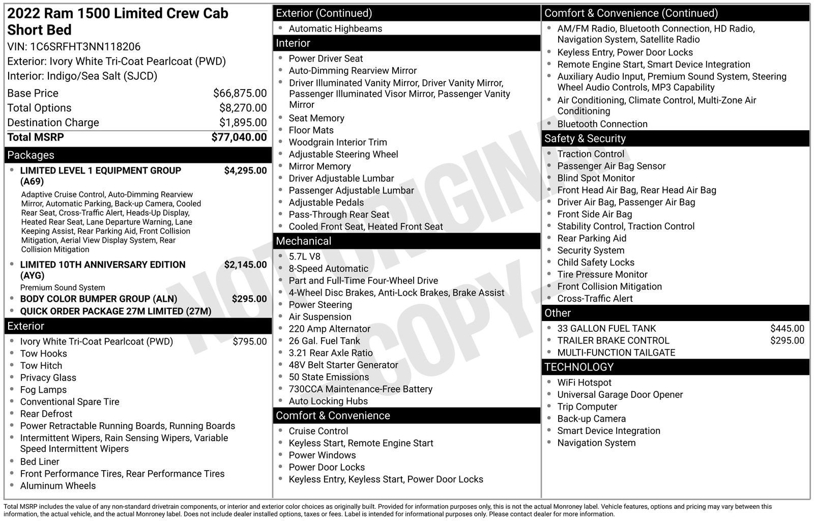 2022 RAM 1500 Limited