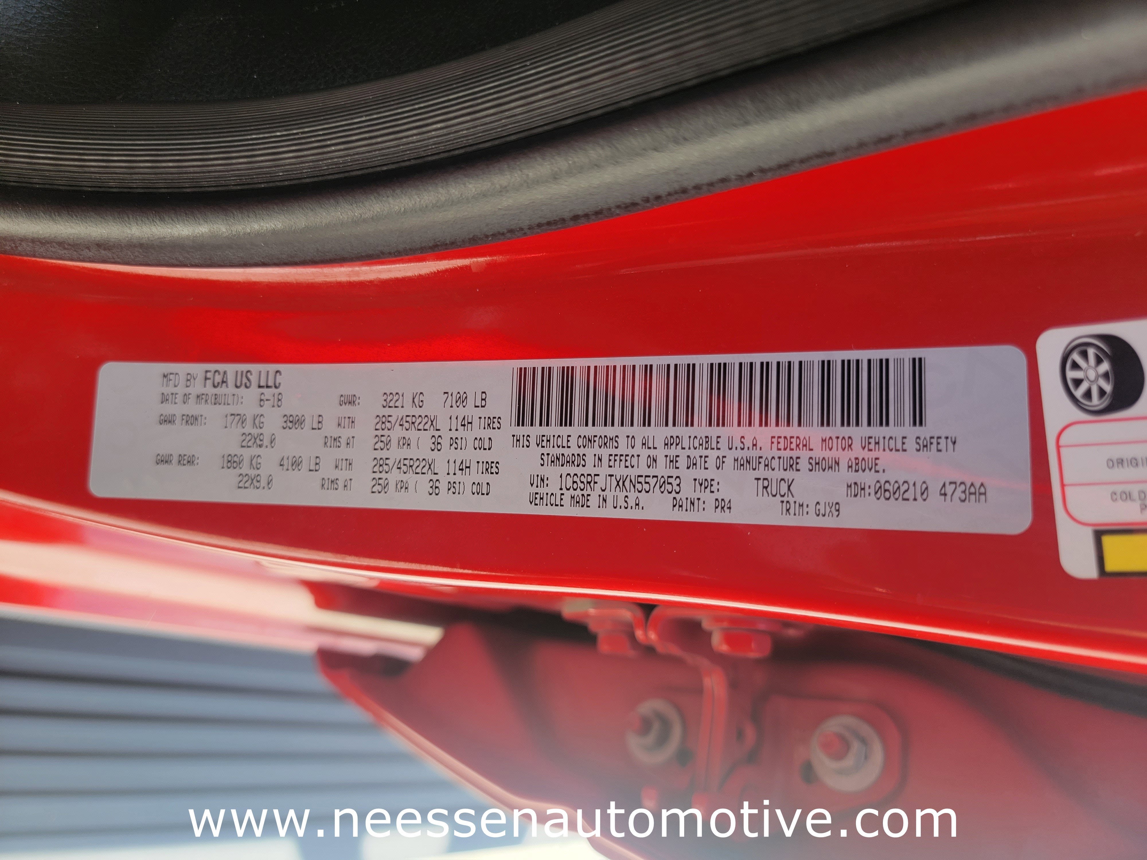 2019 RAM 1500 Laramie