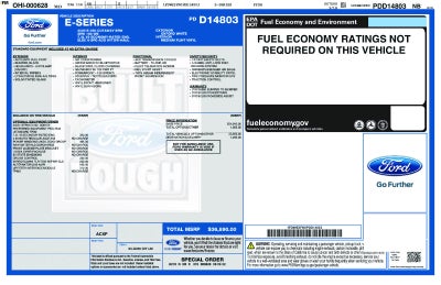 2023 FORD TRUCK E-SERIES CUTAWA Base