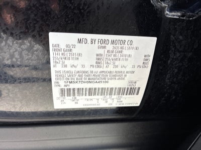 2022 Ford Explorer XLT