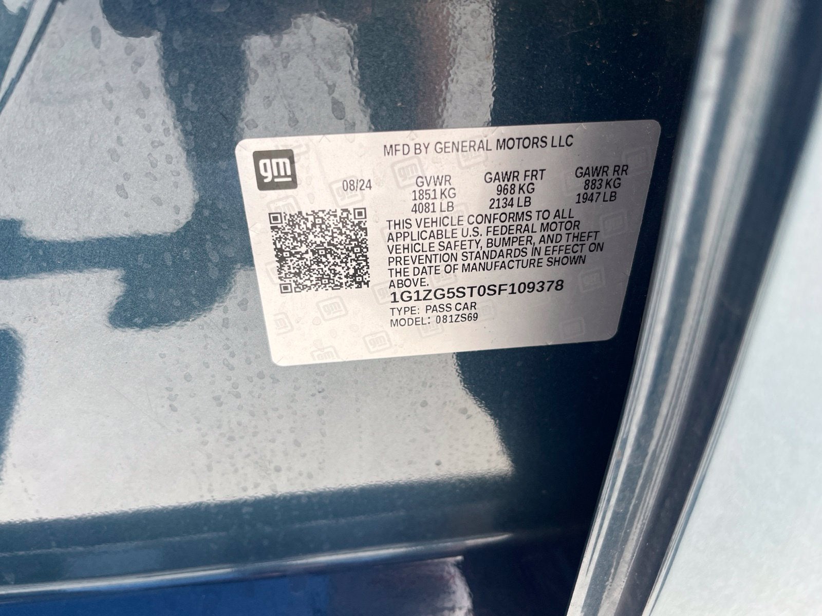 2025 Chevrolet Malibu RS