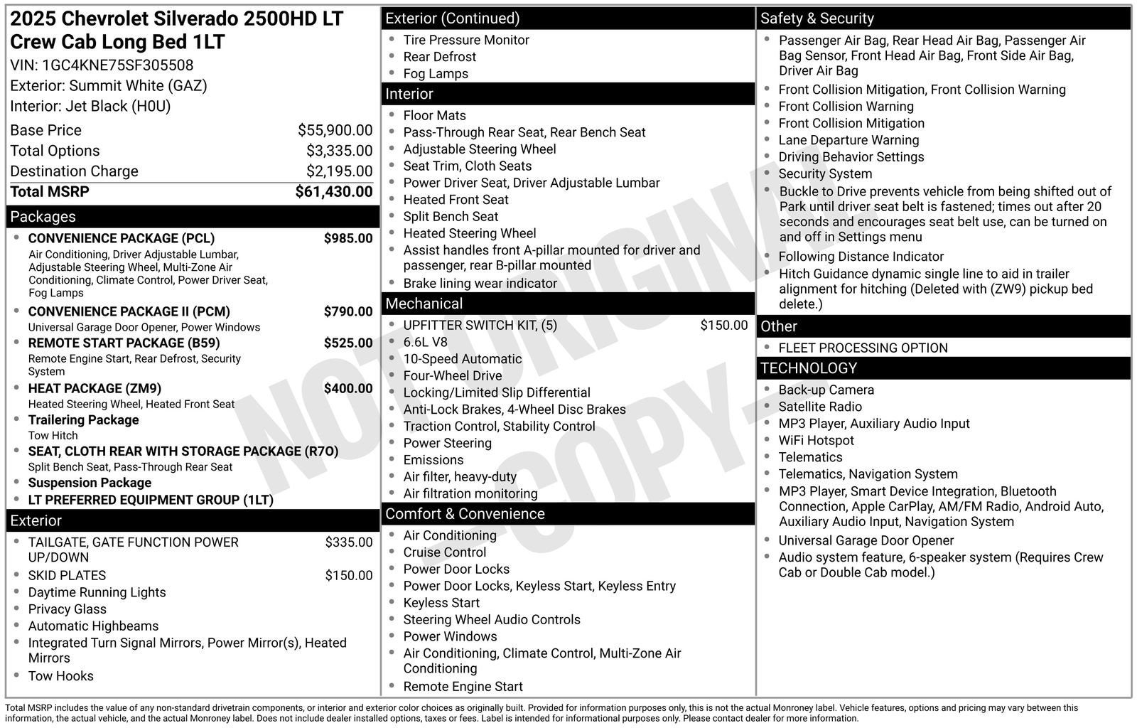 2025 Chevrolet Silverado 2500 HD LT