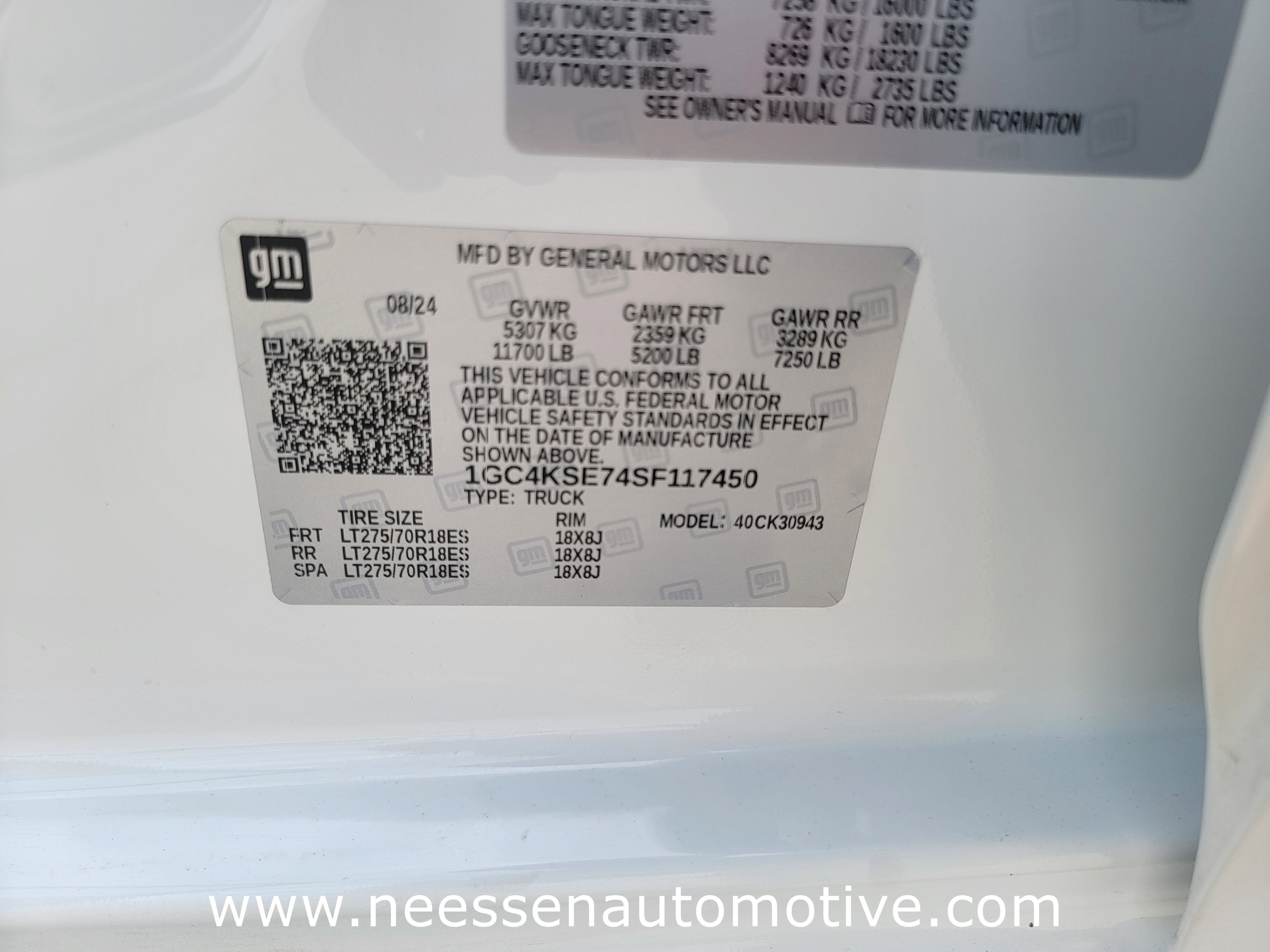 2025 Chevrolet Silverado 3500 HD WT