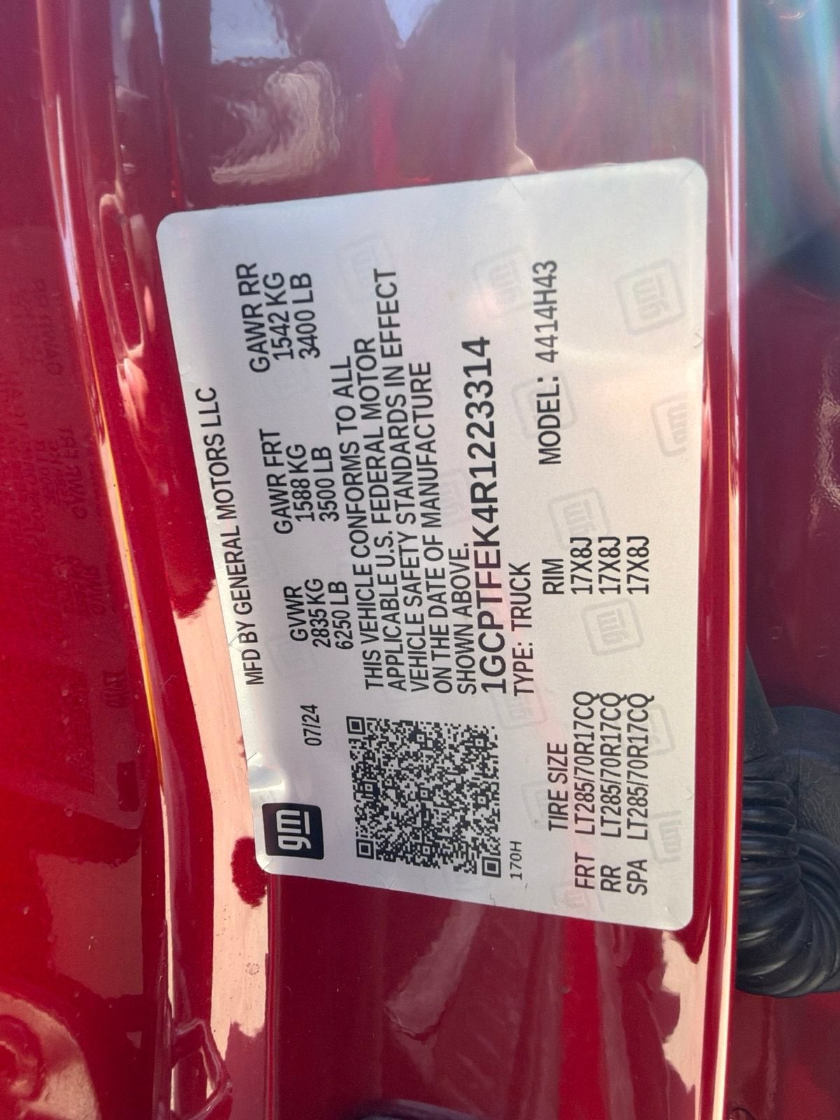 2024 Chevrolet Colorado ZR2