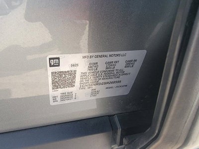 2025 Chevrolet Tahoe LT