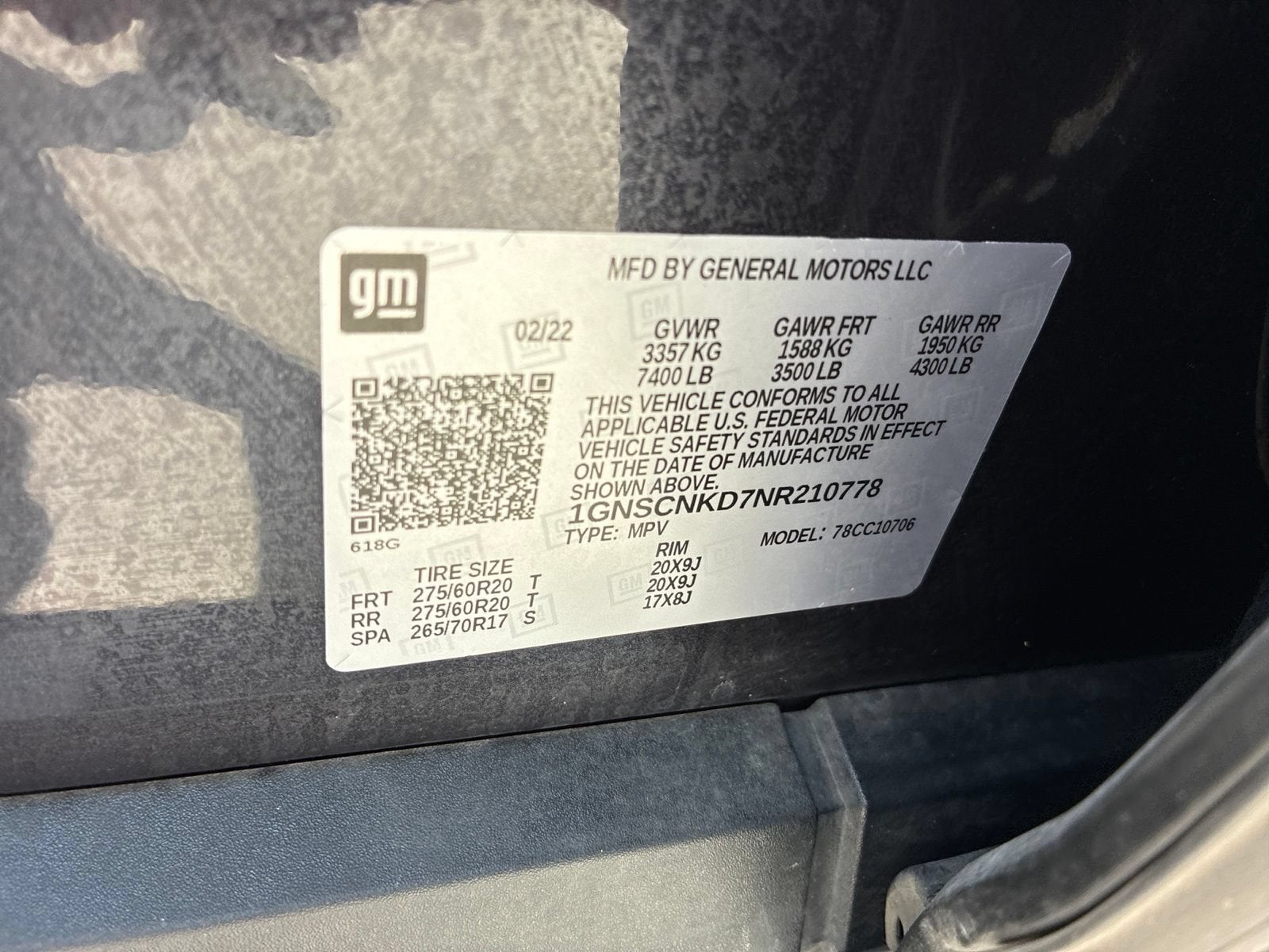 2022 Chevrolet Tahoe LT