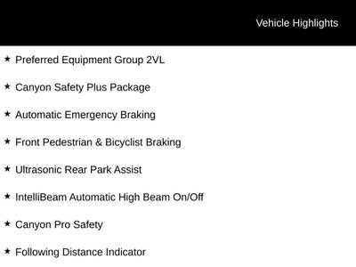 2025 GMC Canyon Elevation