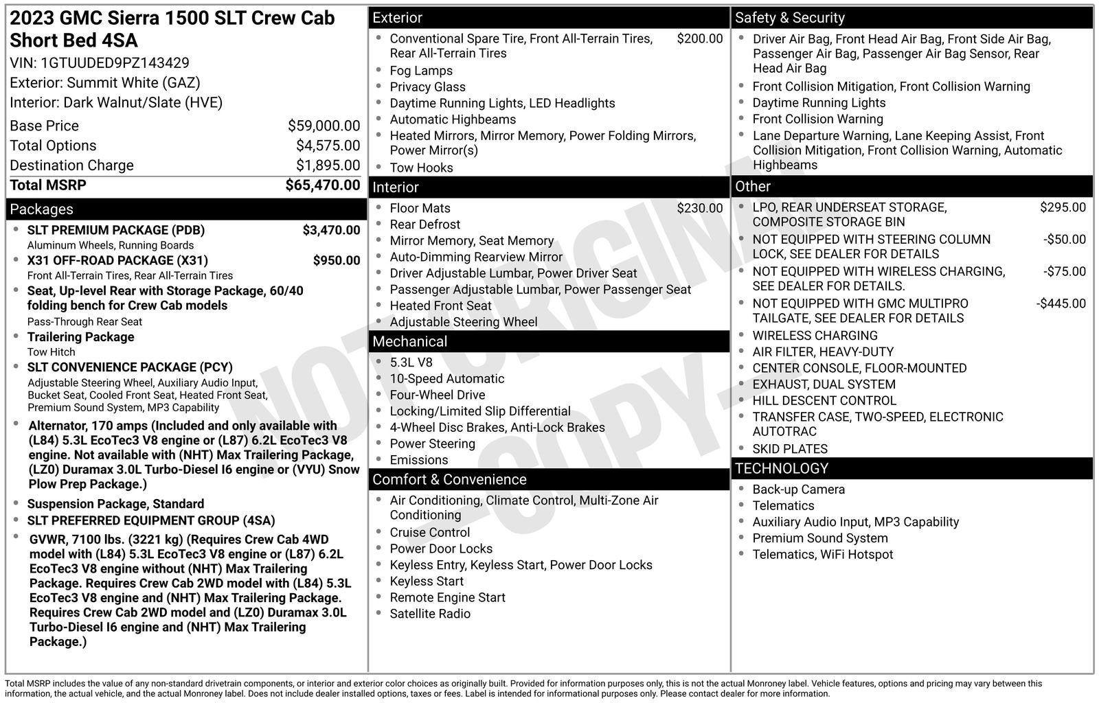 2023 GMC Sierra 1500 SLT