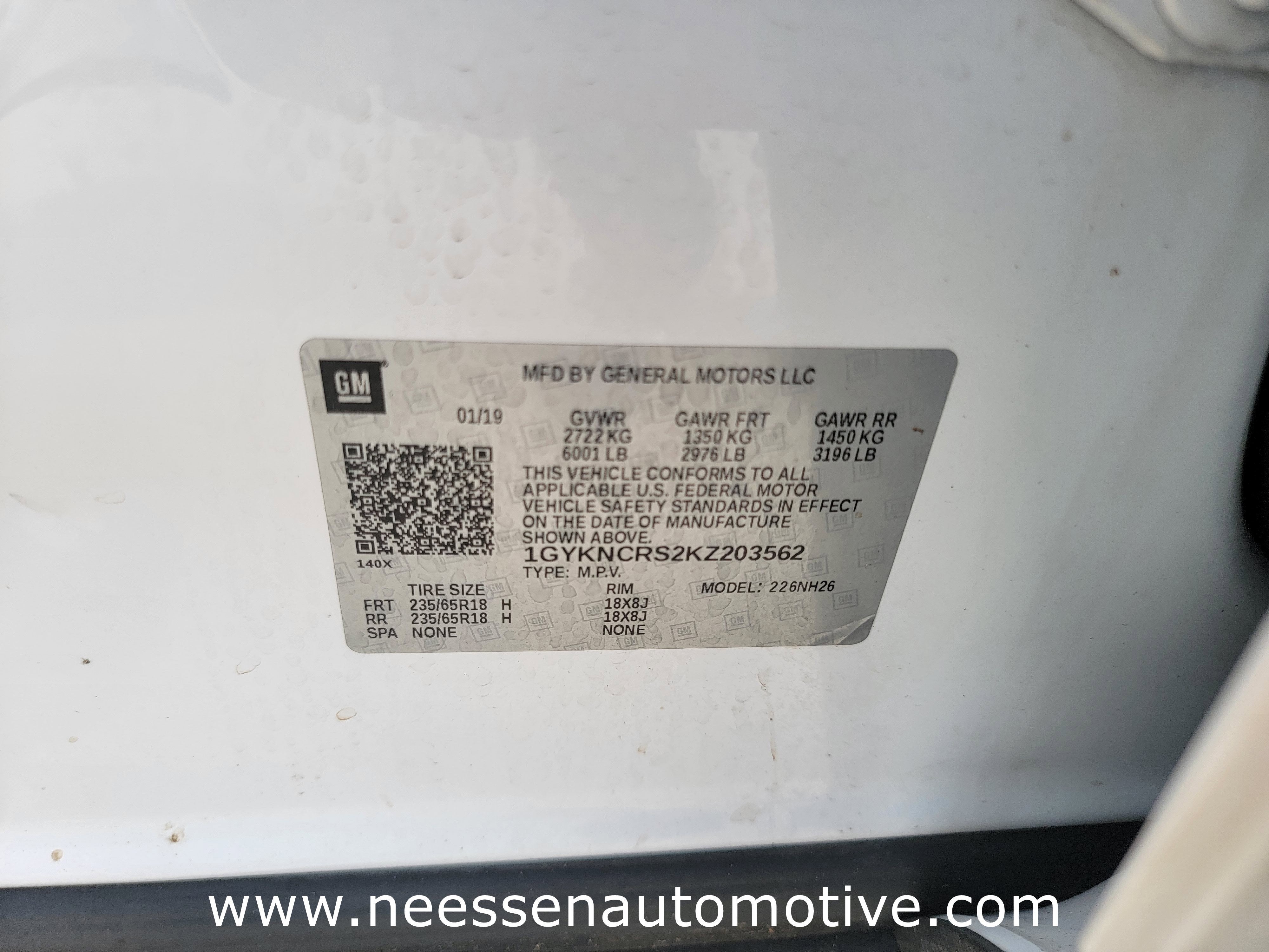 2019 Cadillac XT5 Luxury FWD