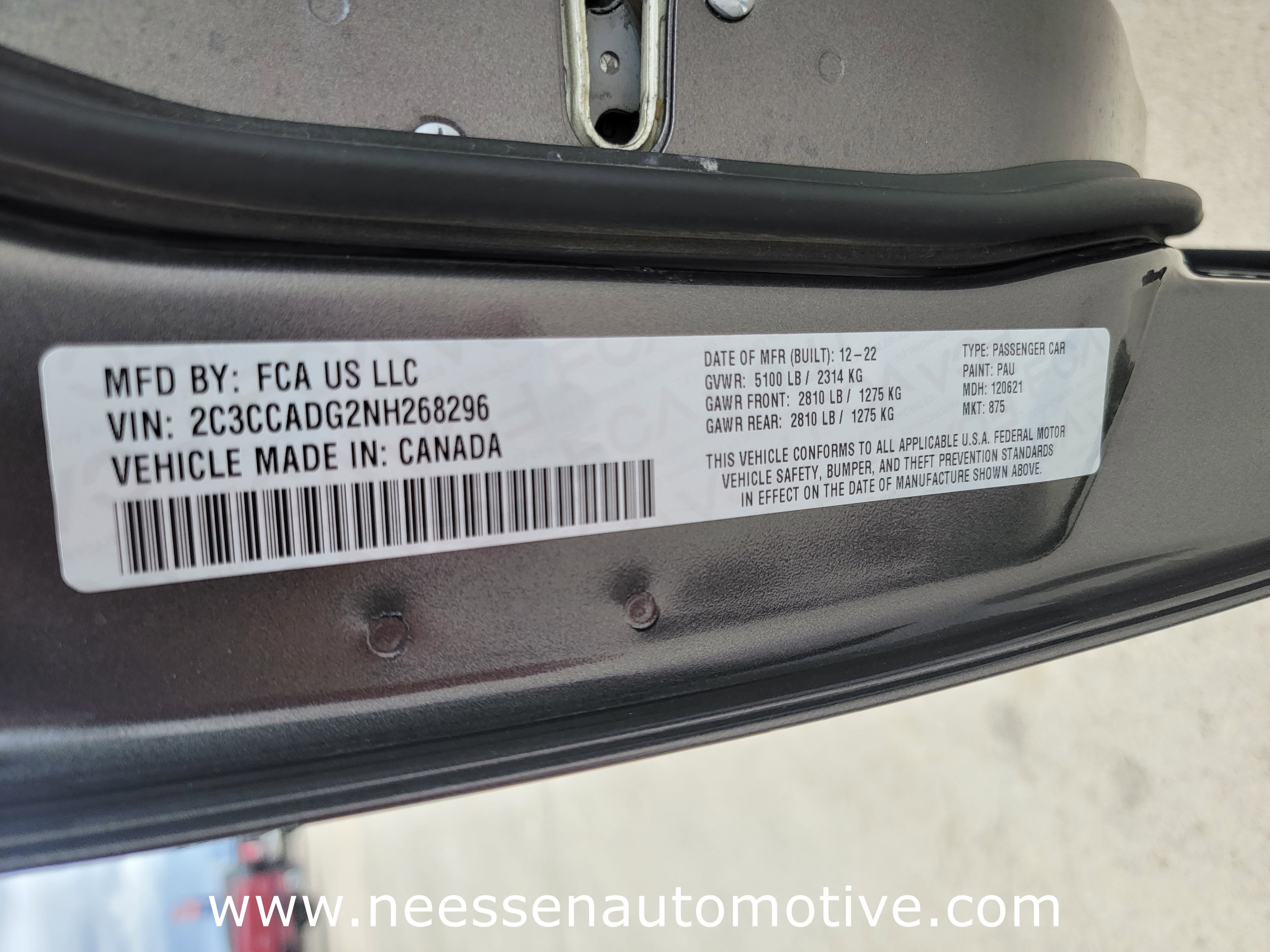 2022 Chrysler 300 Touring L