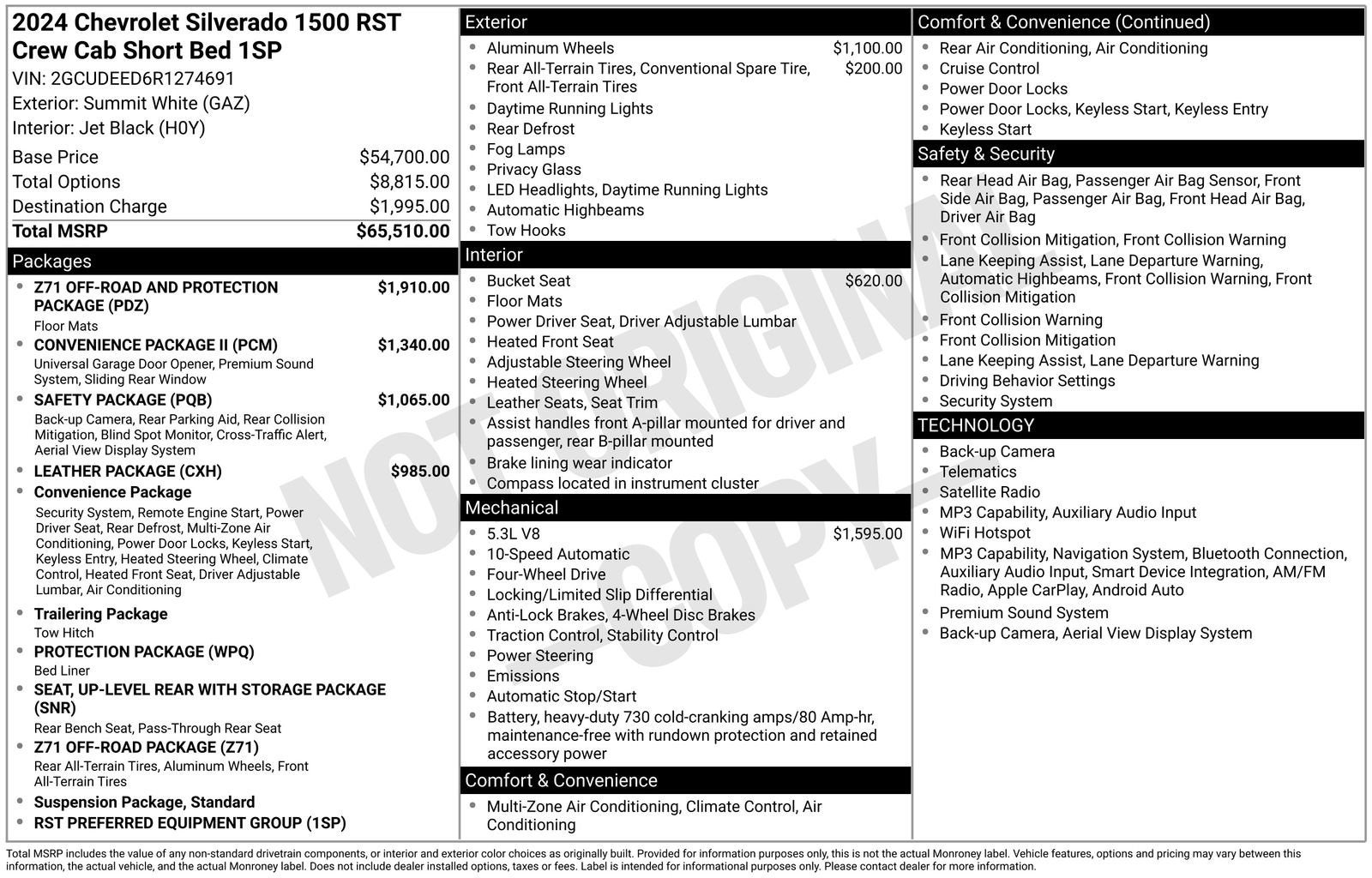 2024 Chevrolet Silverado 1500 RST