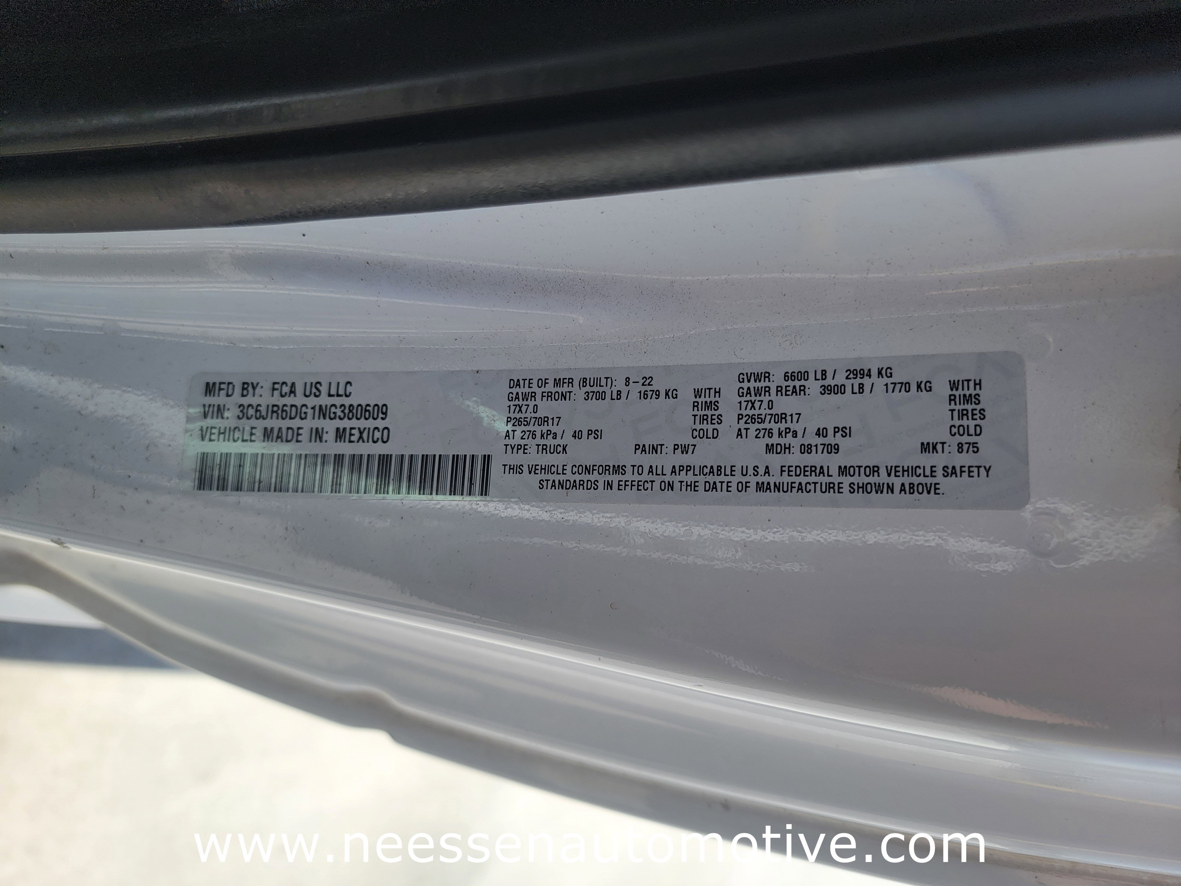 2022 RAM 1500 Classic Tradesman