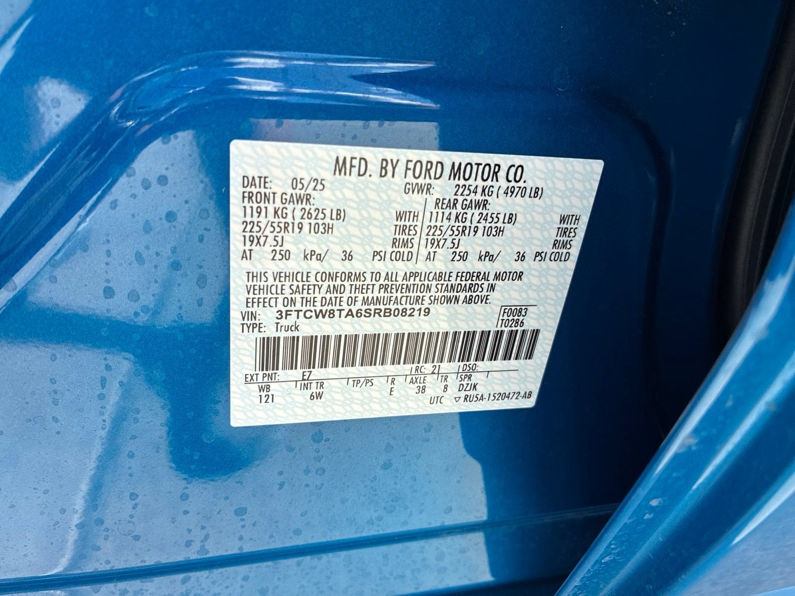 2025 Ford Maverick Lobo Standard