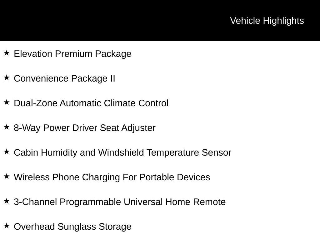 2026 GMC Terrain Elevation
