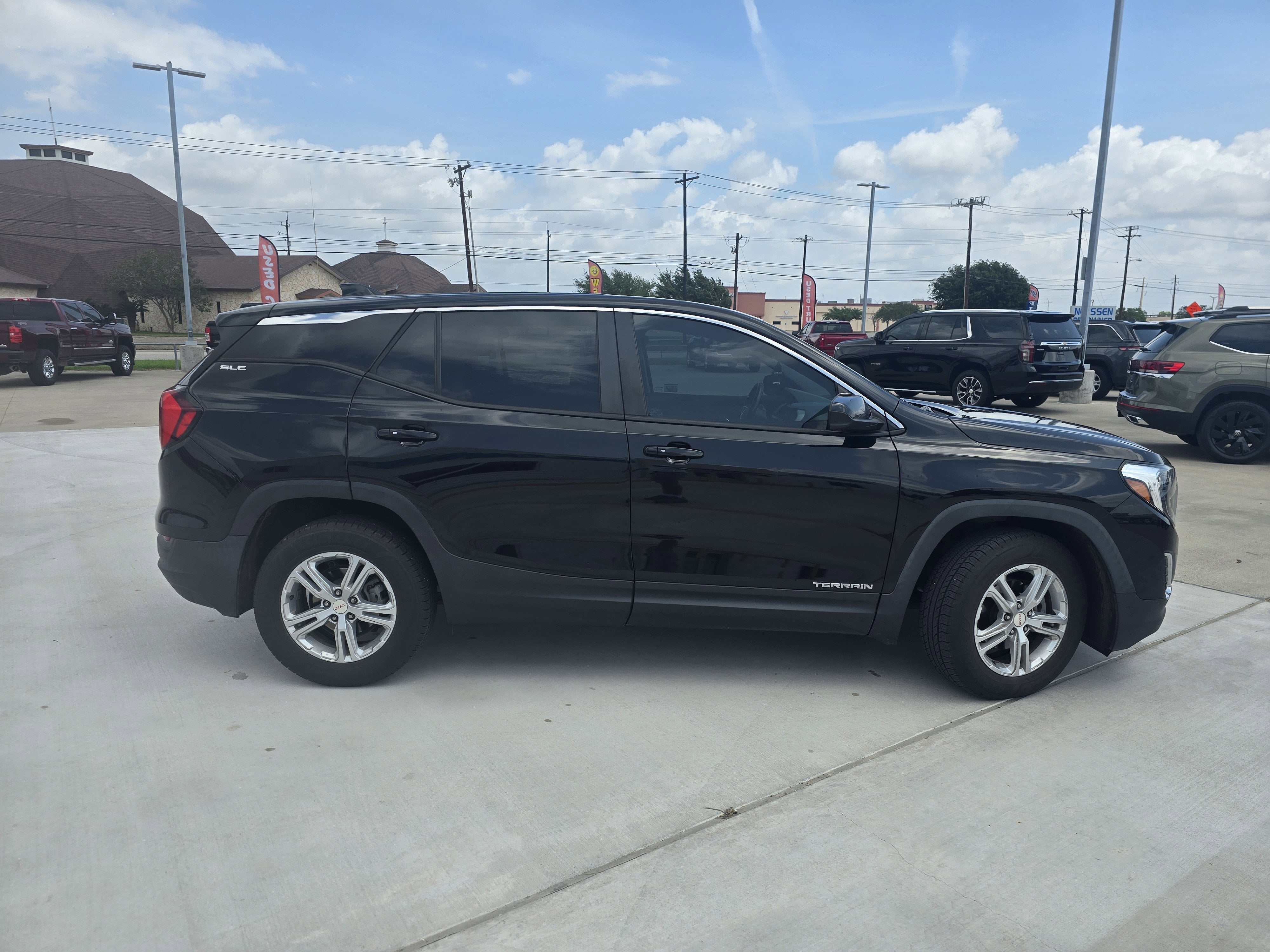 Used 2021 GMC Terrain SLE with VIN 3GKALMEV8ML356748 for sale in Kingsville, TX