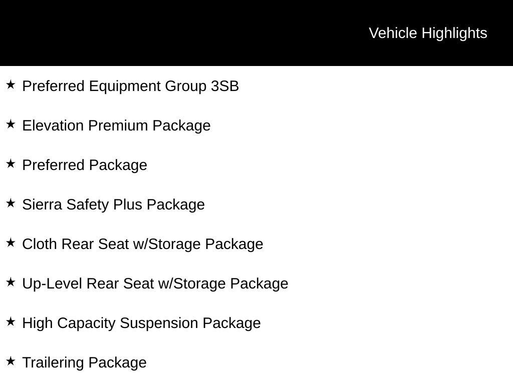 2023 GMC Sierra 1500 Elevation