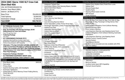 2024 GMC Sierra 1500 SLT