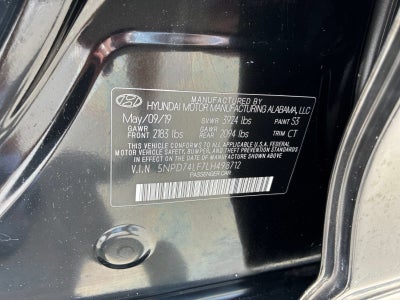 2020 Hyundai Elantra SE