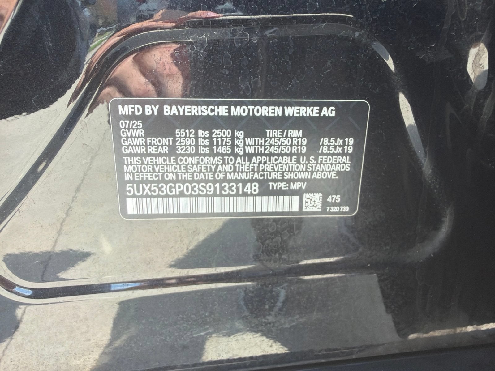 2025 BMW X3 30 xDrive