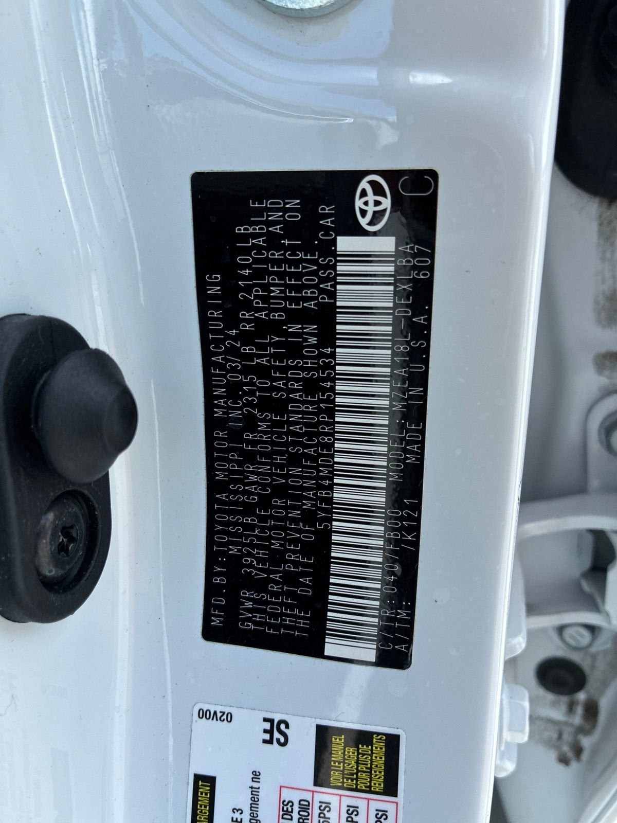 2024 Toyota Corolla LE