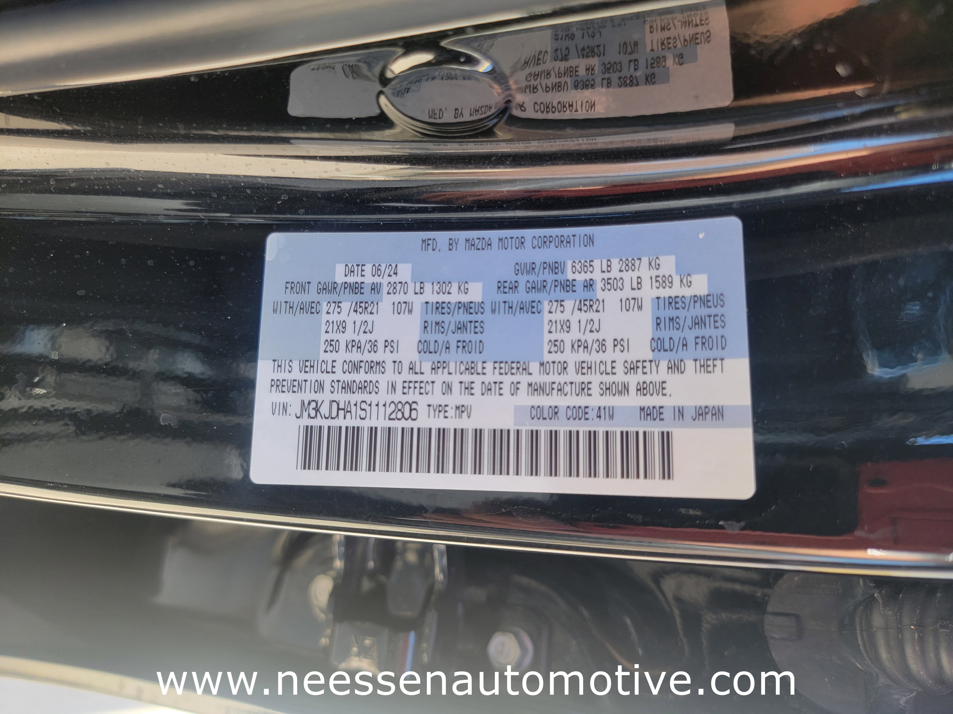 2025 Mazda Mazda CX-70 PHEV Premium Package