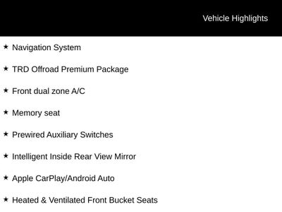 2025 Toyota 4Runner Hybrid TRD Off Road