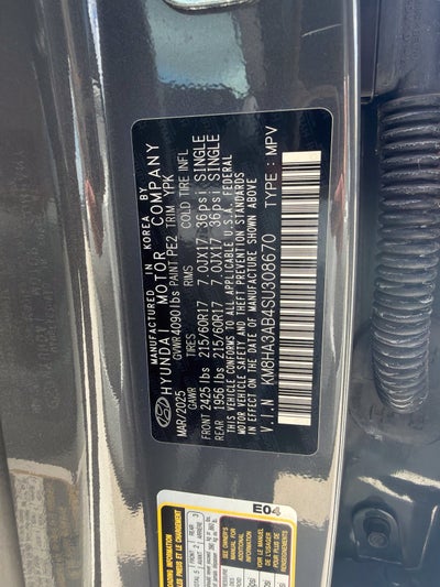 2025 Hyundai Kona SE