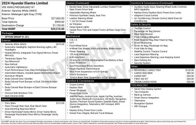 2024 Hyundai Elantra Limited