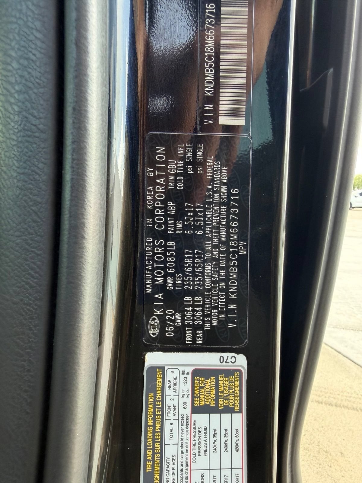 2021 Kia Sedona LX