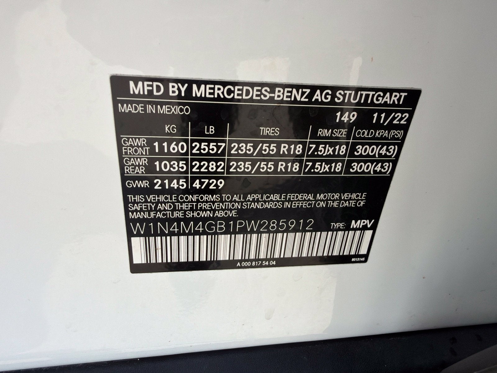 2023 Mercedes-Benz GLB GLB 250